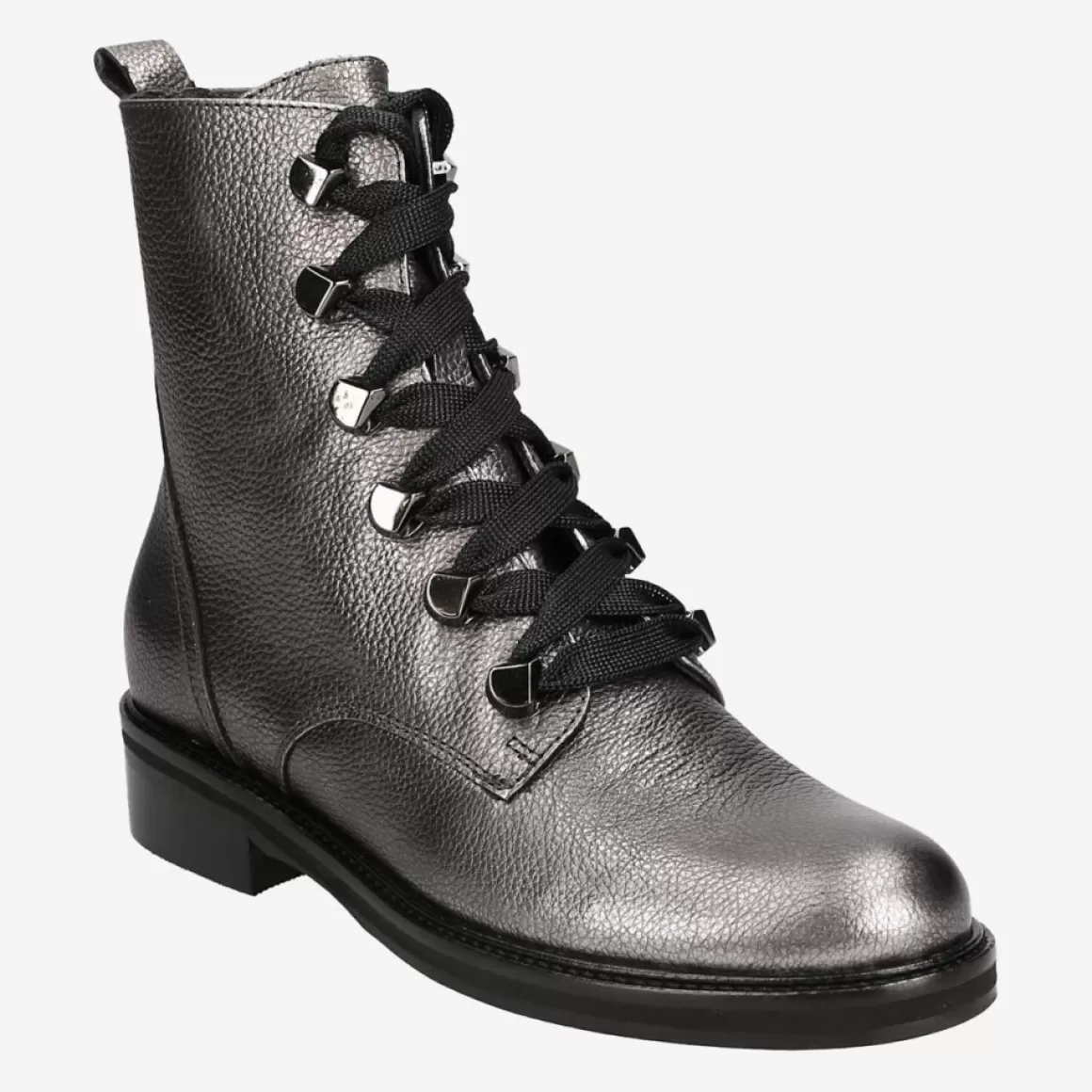 Maripé Lace Up Boots<Art.29181-6185 Acciaio Silver