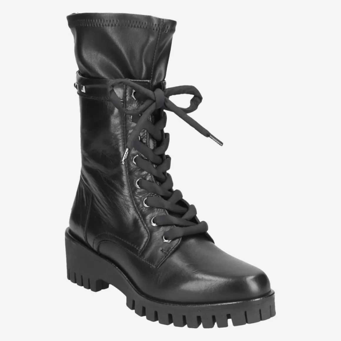 Donna Carolina Lace Up Boots<Art.46.699.139 Black