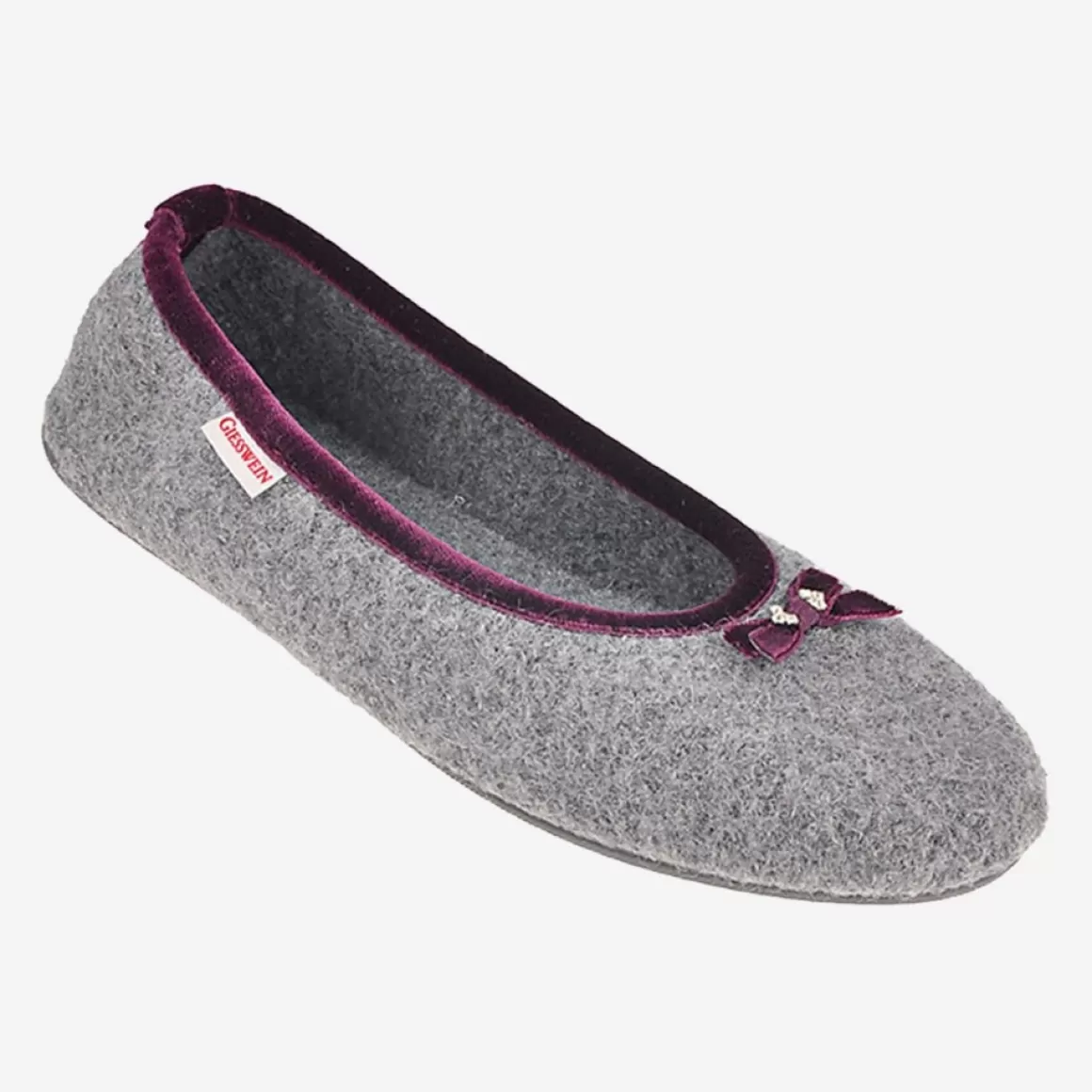 Giesswein Slippers<Art.62 10 44280 017 Hohenau Slate / Purple