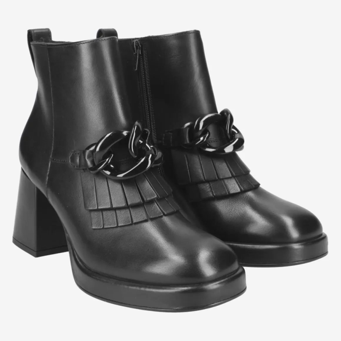 Paul Green Ankle Boots<Art.8099-004 Black