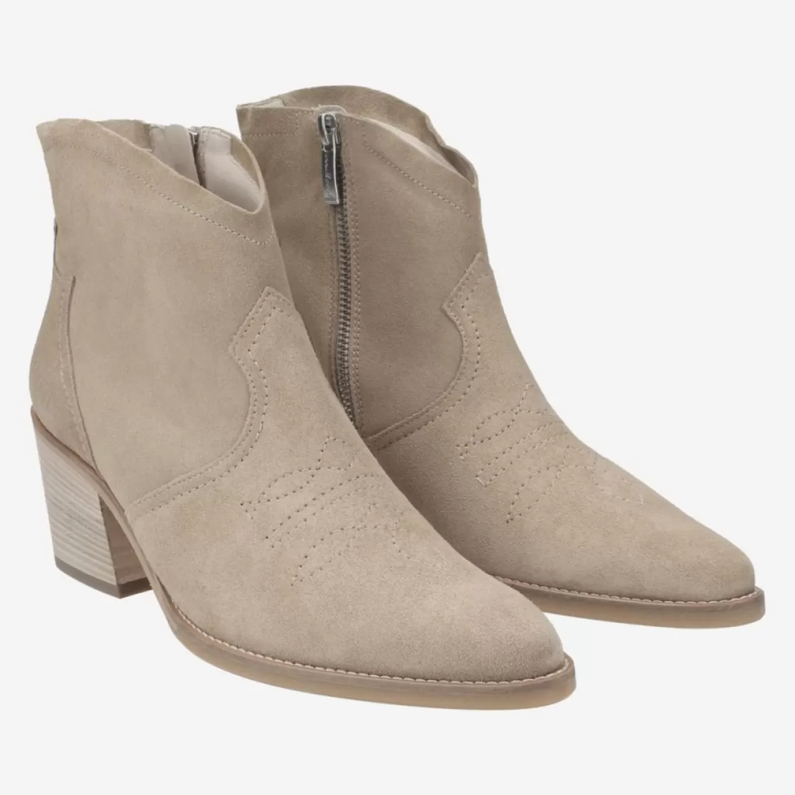 Paul Green Ankle Boots<Art.8110-024 Beige