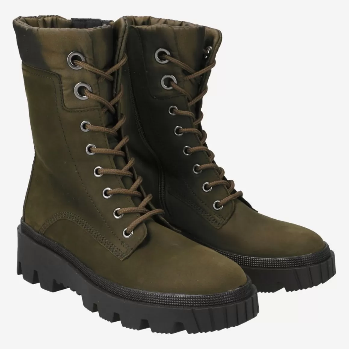 Gabor Lace Up Boots<Art.91.821.11 Green