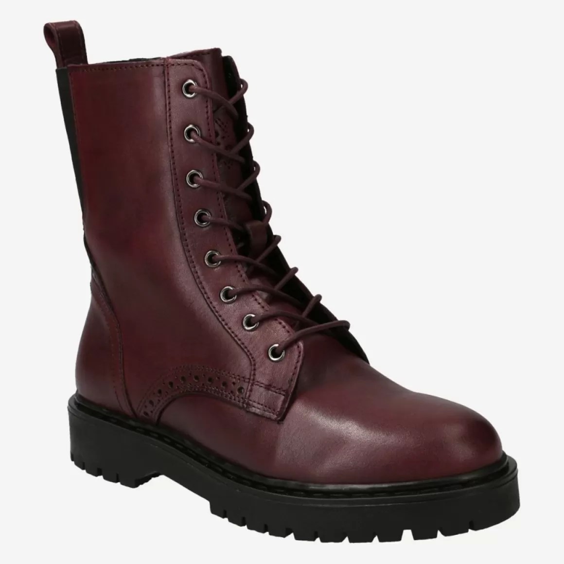 GEOX Lace Up Boots<Art.Bleyze Red