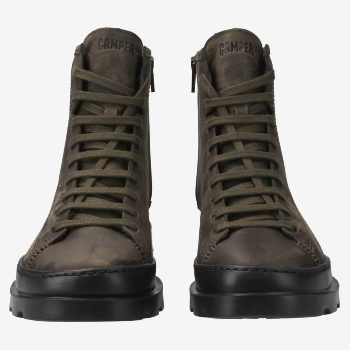 Camper Lace Up Boots<Art.Brutus Black