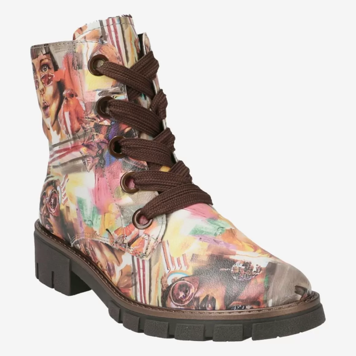 Ara Lace Up Boots<Art.Dover Colorful