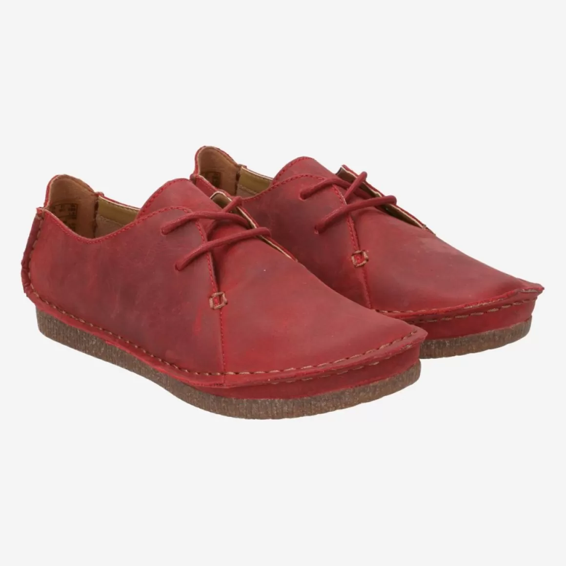 Clarks Lace Up Shoes<Art.Janey Mae 26166819 4 Red