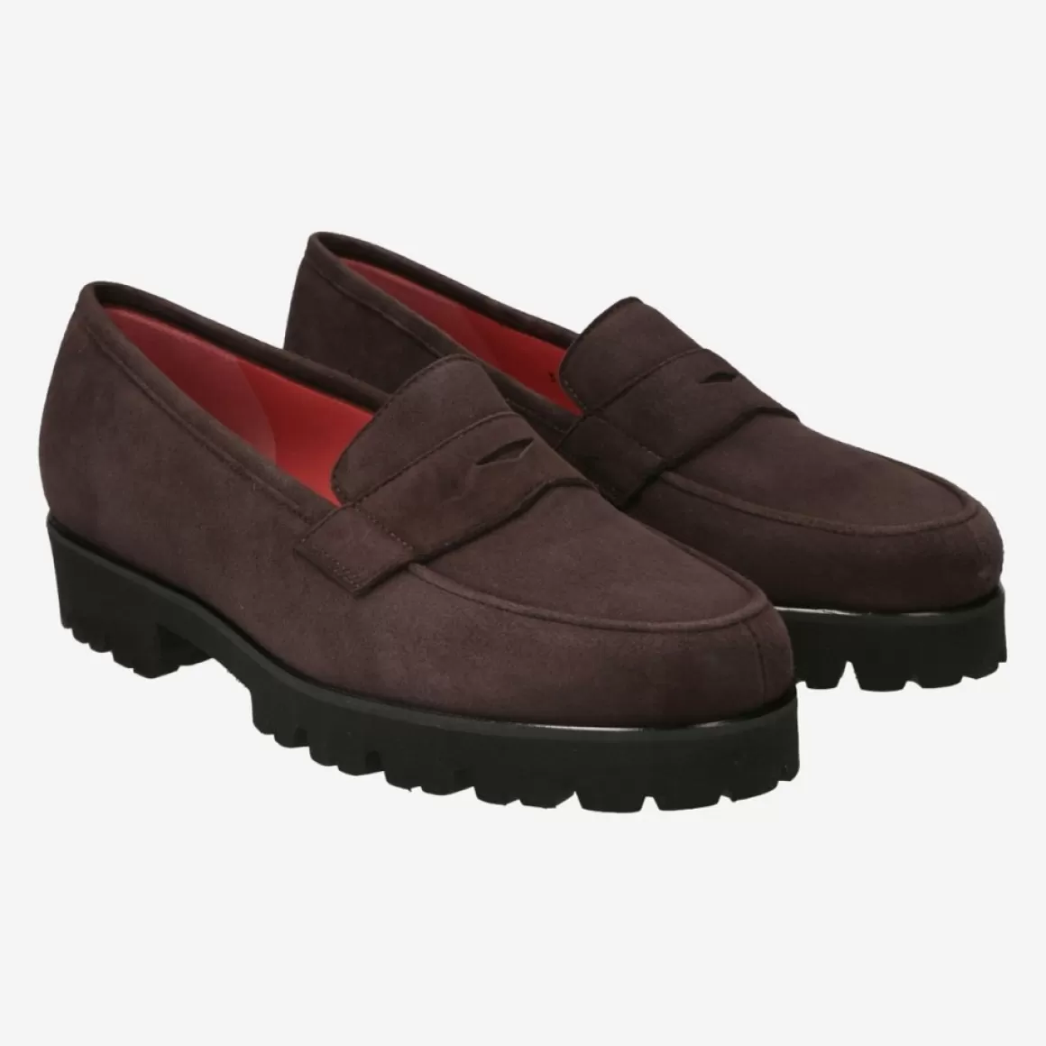 Pas de Rouge by Gritti Slippers & Moccasins<Art.N301 Marta Dark Brown