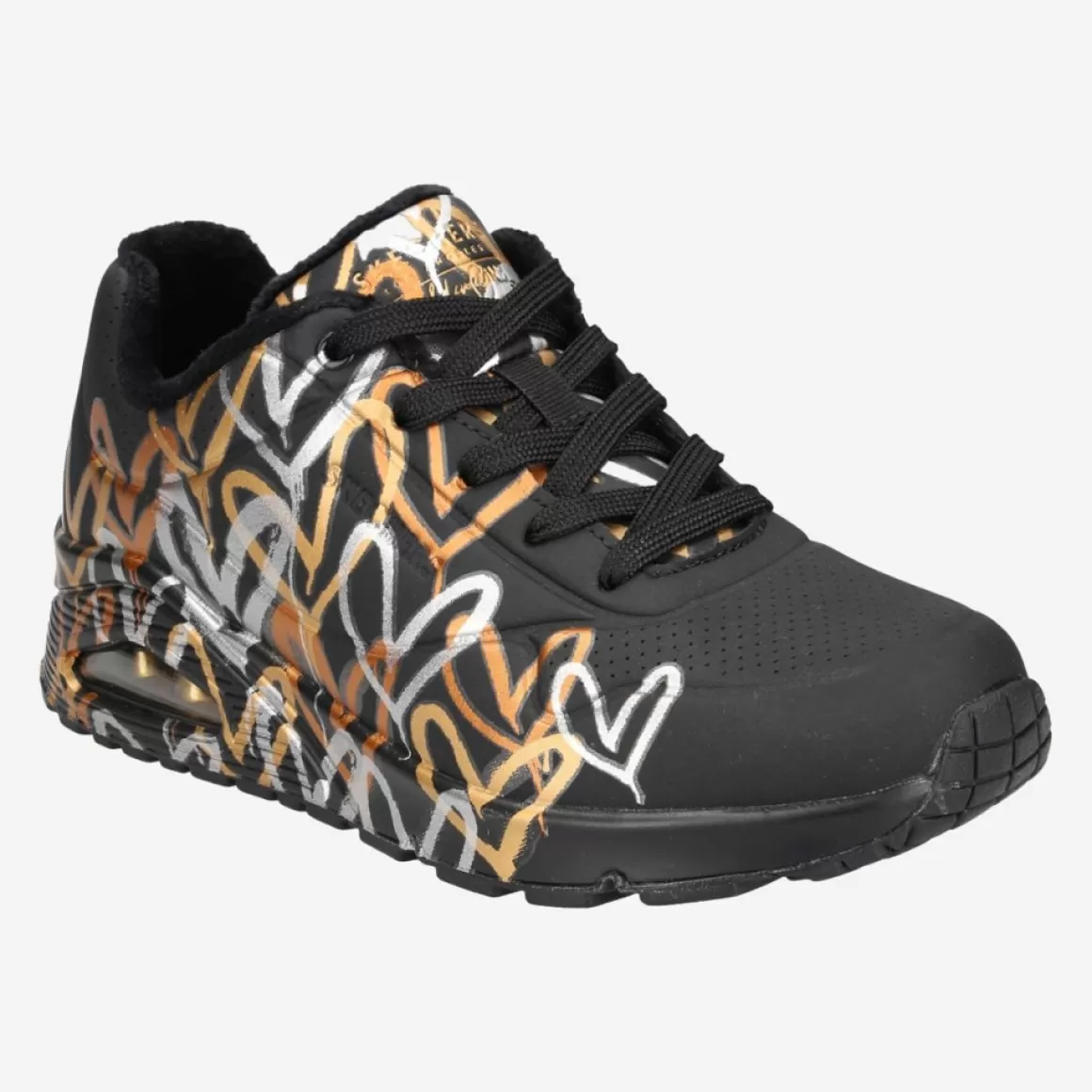 Skechers Sneaker<Art.Uno - Metallic Love Black, Combined